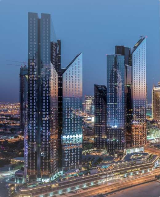 Real Estate Agents - Dubai skyline